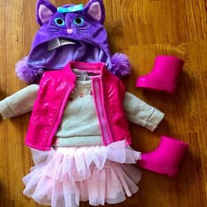 Five American girl doll outfits